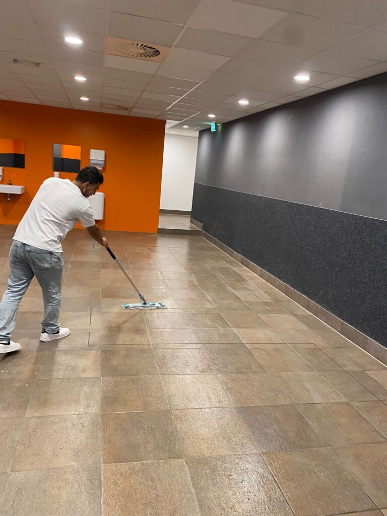 Gym and sports club cleaning by CSM Service